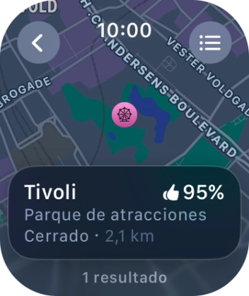 Pulsa el destino deseado. Pulsa el destino deseado.