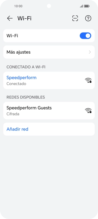 Desliza el dedo hacia arriba desde la parte inferior de la pantalla para terminar y volver a la pantalla de inicio.