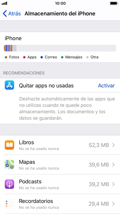 Pulsa la app deseada. Pulsa la app deseada.