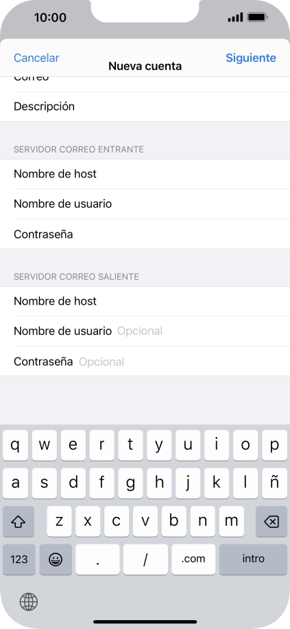 Pulsa Siguiente.