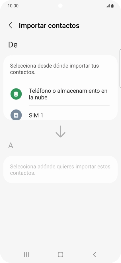 Pulsa el nombre de la tarjeta SIM. Pulsa el nombre de la tarjeta SIM.