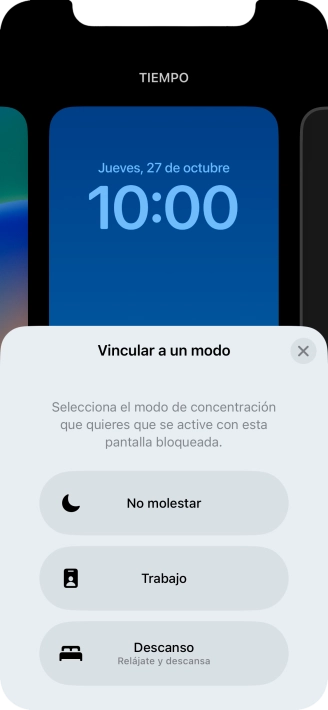 Pulsa un modo de concentración. Pulsa un modo de concentración.