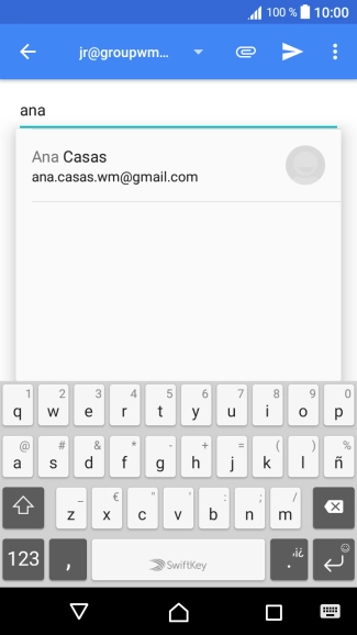 Pulsa el contacto deseado. Pulsa el contacto deseado.