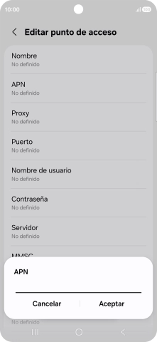 Introduce airtelwap.es y pulsa Aceptar. Introduce airtelwap.es y pulsa Aceptar.