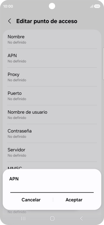 Introduce airtelwap.es y pulsa Aceptar. Introduce airtelwap.es y pulsa Aceptar.