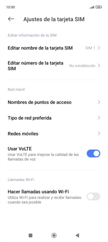 Pulsa Redes móviles. Pulsa Redes móviles.