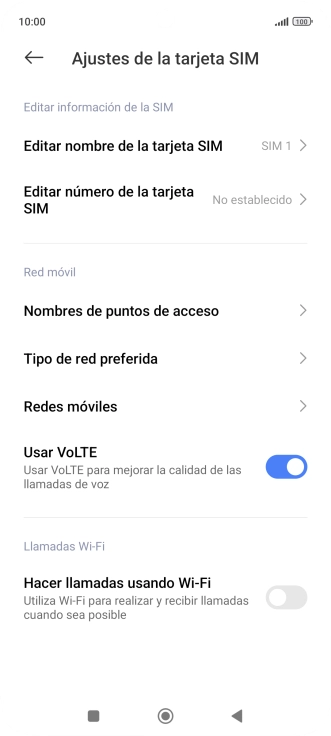 Pulsa Redes móviles. Pulsa Redes móviles.