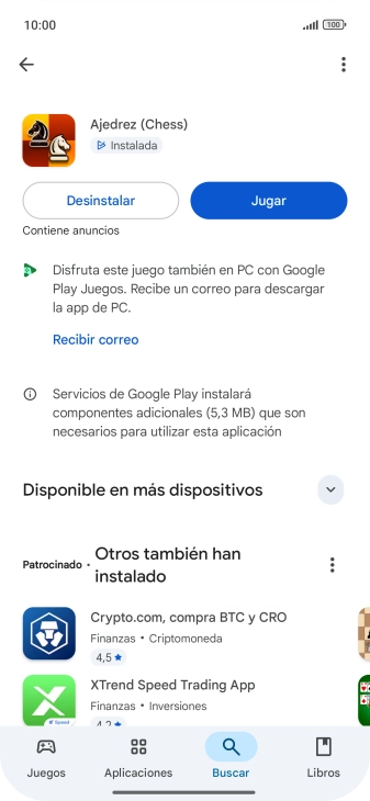 Desliza el dedo hacia arriba desde la parte inferior de la pantalla para terminar y volver a la pantalla de inicio. Desliza el dedo hacia arriba desde la parte inferior de la pantalla para terminar y volver a la pantalla de inicio.