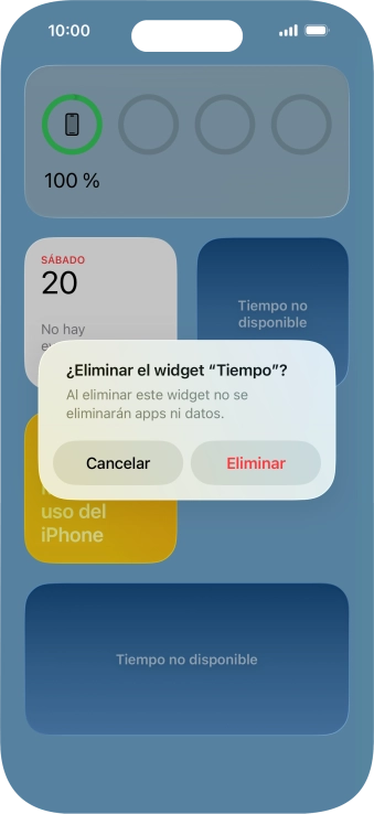 Pulsa Eliminar.