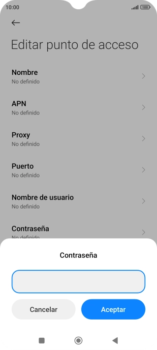 Introduce wap125 y pulsa Aceptar. Introduce wap125 y pulsa Aceptar.