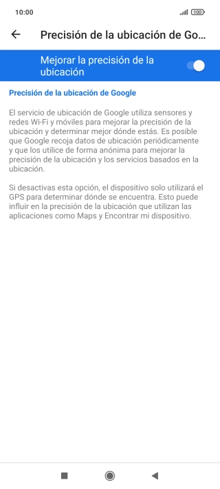 Si pulsas el indicador junto a Si pulsas el indicador junto a