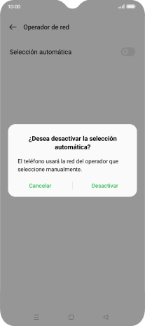 Pulsa Desactivar. Pulsa Desactivar.