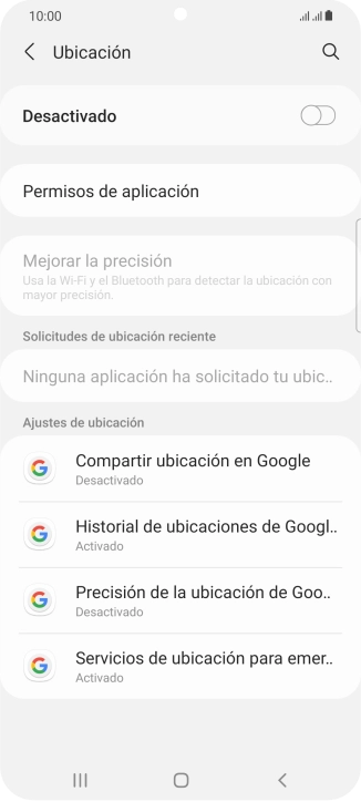 Pulsa el indicador para activar o desactivar la función. Pulsa el indicador para activar o desactivar la función.