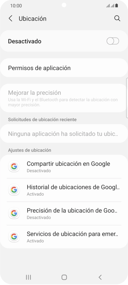 Pulsa el indicador para activar o desactivar la función. Pulsa el indicador para activar o desactivar la función.