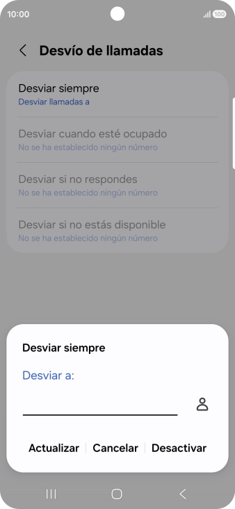 Pulsa Desactivar.