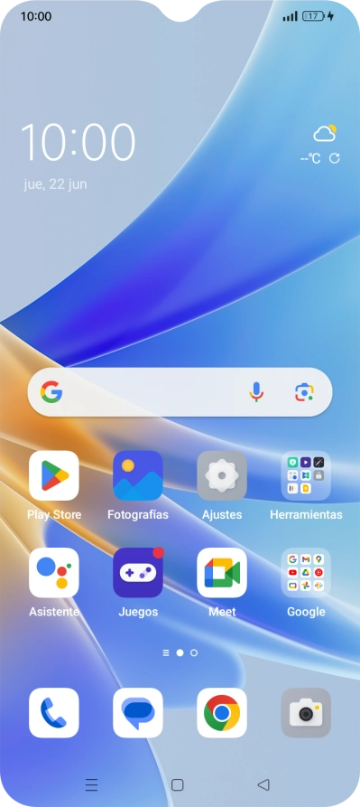 Cuando el icono de carga de batería aparece en la pantalla, el teléfono se está cargando. Cuando el icono de carga de batería aparece en la pantalla, el teléfono se está cargando.