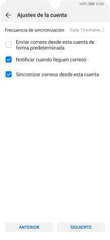 Pulsa Frecuencia de sincronización.