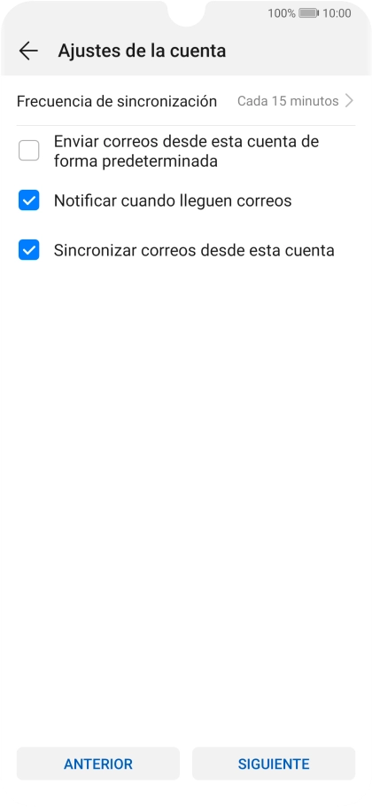 Pulsa Frecuencia de sincronización.