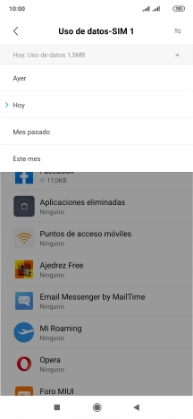 Pulsa Este mes.