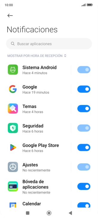 Pulsa la app deseada. Pulsa la app deseada.