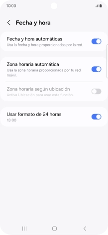 Pulsa la tecla de inicio para terminar y regresar a la pantalla de inicio.
