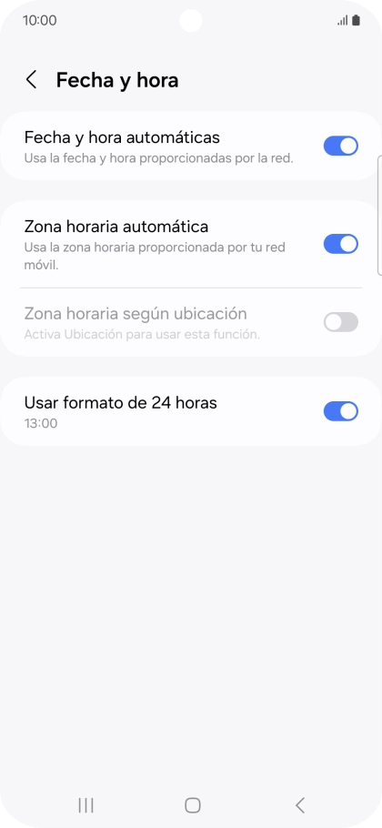Pulsa la tecla de inicio para terminar y regresar a la pantalla de inicio.