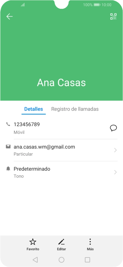 Pulsa el número de teléfono. Pulsa el número de teléfono.