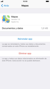Pulsa la tecla de inicio para terminar y regresar a la pantalla de inicio. Pulsa la tecla de inicio para terminar y regresar a la pantalla de inicio.