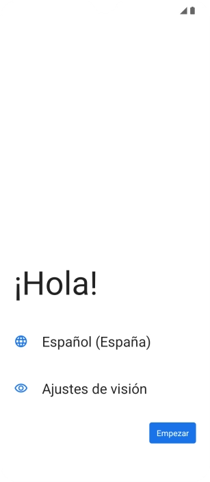 Pulsa Empezar. Pulsa Empezar.