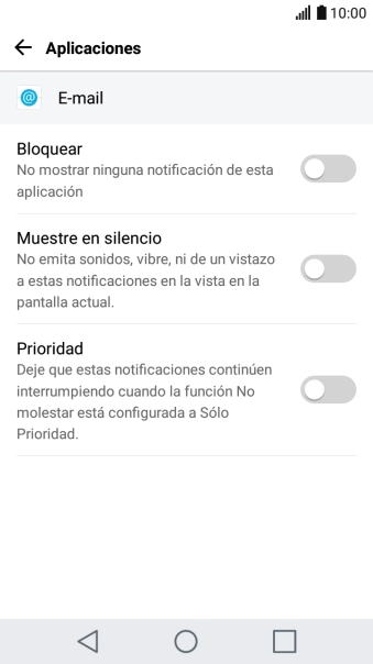 Pulsa Bloquear para activar o desactivar la función. Pulsa Bloquear para activar o desactivar la función.