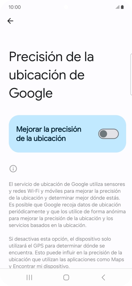 Si pulsas el indicador junto a Si pulsas el indicador junto a