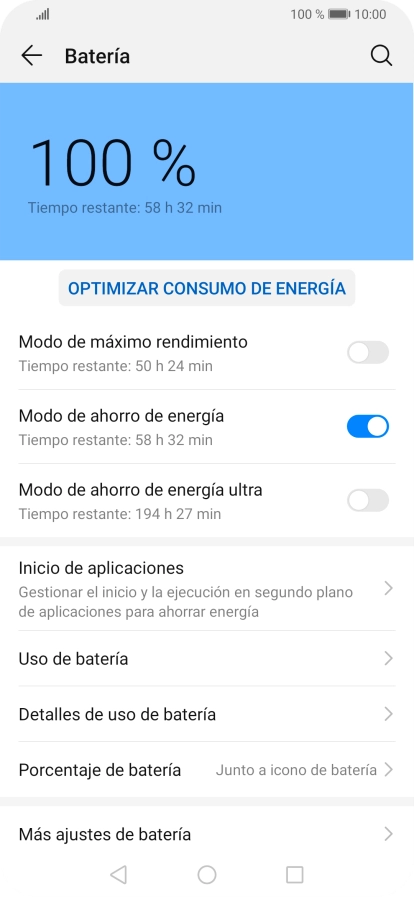 Pulsa la tecla de inicio para terminar y regresar a la pantalla de inicio. Pulsa la tecla de inicio para terminar y regresar a la pantalla de inicio.