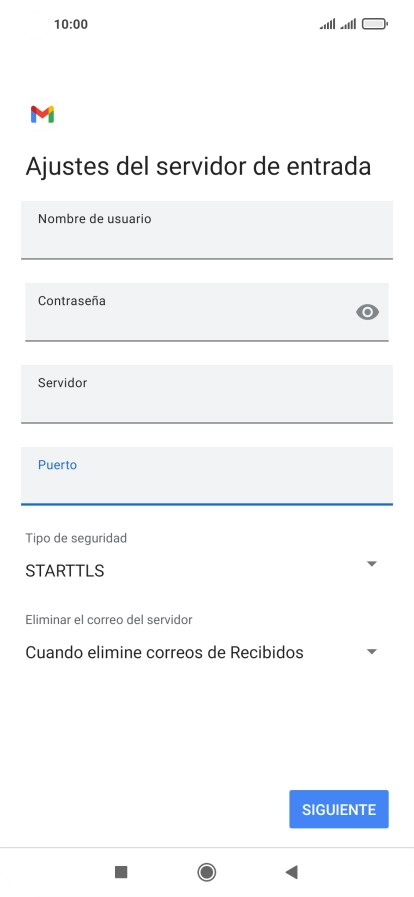 Pulsa la lista desplegable bajo 