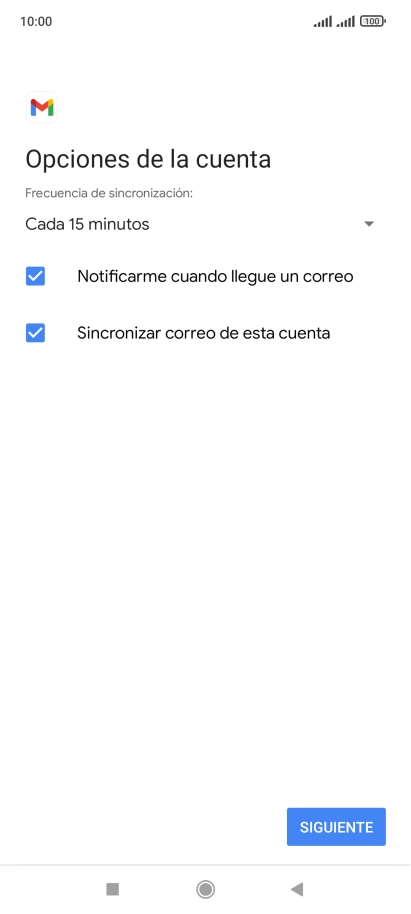 Pulsa la lista desplegable bajo 