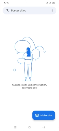 Pulsa Iniciar chat. Pulsa Iniciar chat.