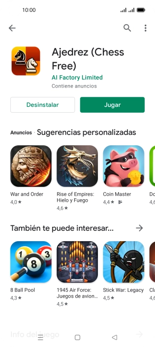 Pulsa la tecla de inicio para terminar y regresar a la pantalla de inicio. Pulsa la tecla de inicio para terminar y regresar a la pantalla de inicio.