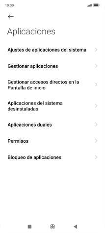 Pulsa Gestionar aplicaciones. Pulsa Gestionar aplicaciones.