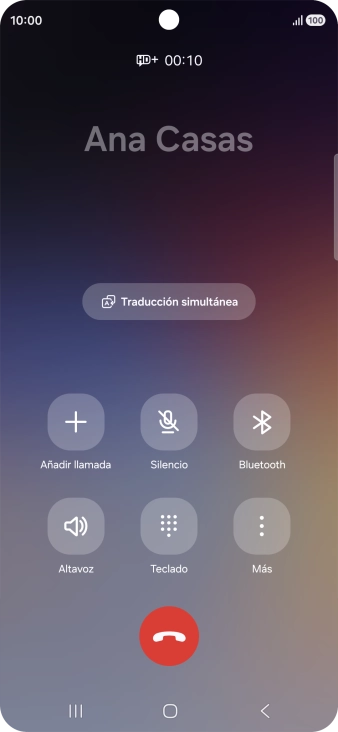 Pulsa Traducción simultánea. Pulsa Traducción simultánea.