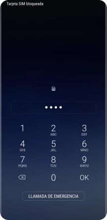 Si lo solicita el teléfono, introduce el código PIN y pulsa OK. Si lo solicita el teléfono, introduce el código PIN y pulsa OK.