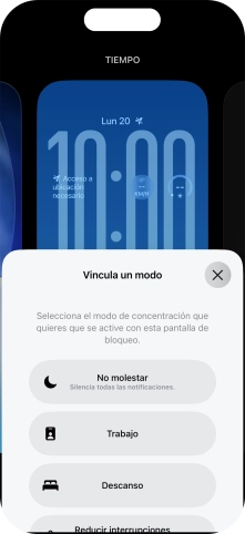 Pulsa un modo de concentración. Pulsa un modo de concentración.