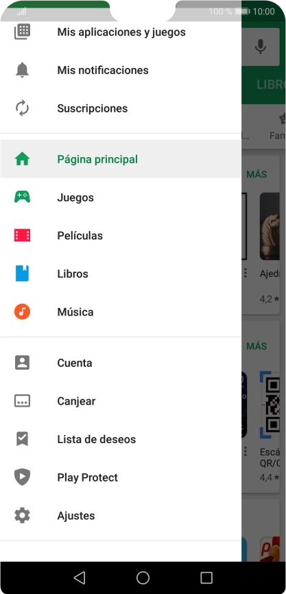 Pulsa Mis aplicaciones y juegos.