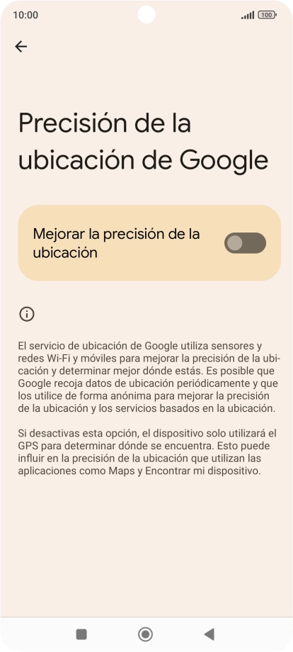 Si pulsas el indicador junto a Si pulsas el indicador junto a