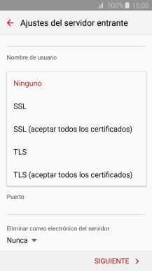 Pulsa Ninguno para desactivar la función. Pulsa Ninguno para desactivar la función.