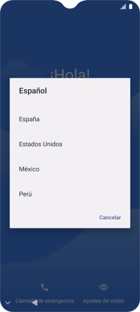 Pulsa el idioma deseado. Pulsa el idioma deseado.