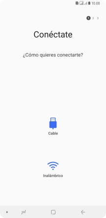 Pulsa el tipo de transferencia deseada y sigue las instrucciones de la pantalla para transferir el contenido. Pulsa el tipo de transferencia deseada y sigue las instrucciones de la pantalla para transferir el contenido.