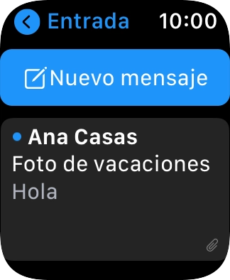 Pulsa la flecha hacia la izquierda. Pulsa la flecha hacia la izquierda.