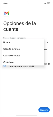 Pulsa el ajuste deseado. Pulsa el ajuste deseado.