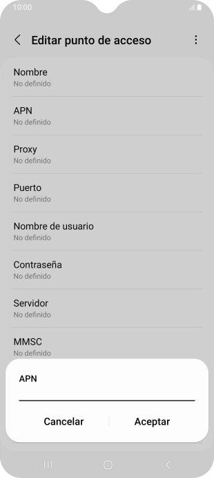 Introduce airtelwap.es y pulsa Aceptar. Introduce airtelwap.es y pulsa Aceptar.
