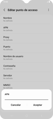 Introduce airtelwap.es y pulsa Aceptar. Introduce airtelwap.es y pulsa Aceptar.