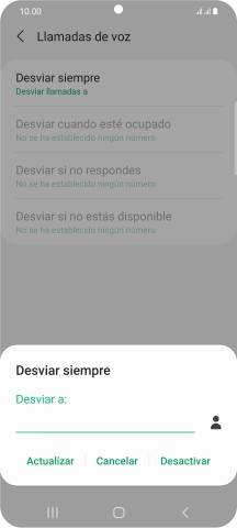 Pulsa Desactivar.